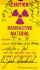 radioactive material sign